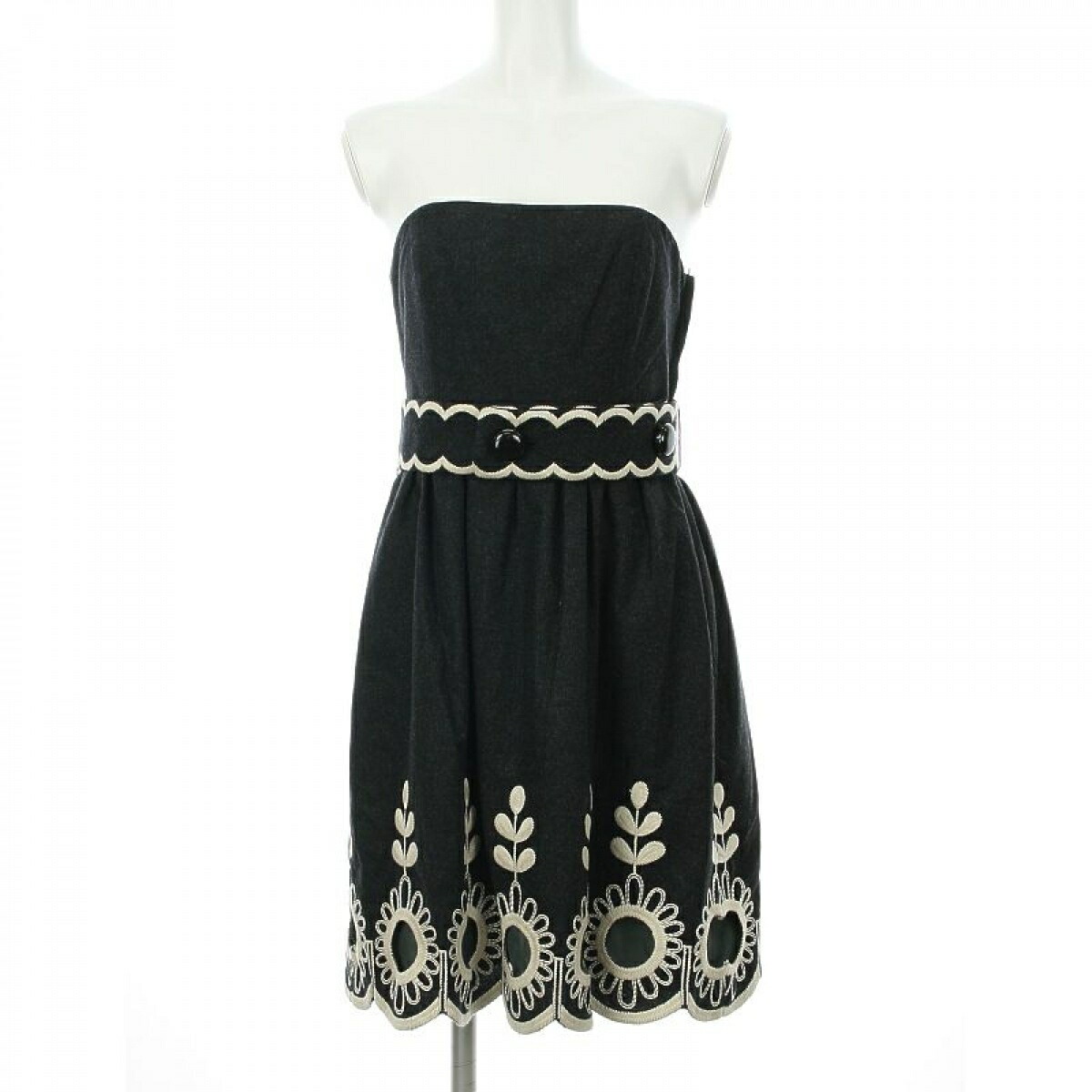 レディースファッション ワンピース レディース新品未使用 サイズm ワンピース Tibi ティビ グレー系 裏地 アセテート100 中古 ナイロン25 表地 ウール75 フレアワンピース 新着 Www Maxinovosadjani Com