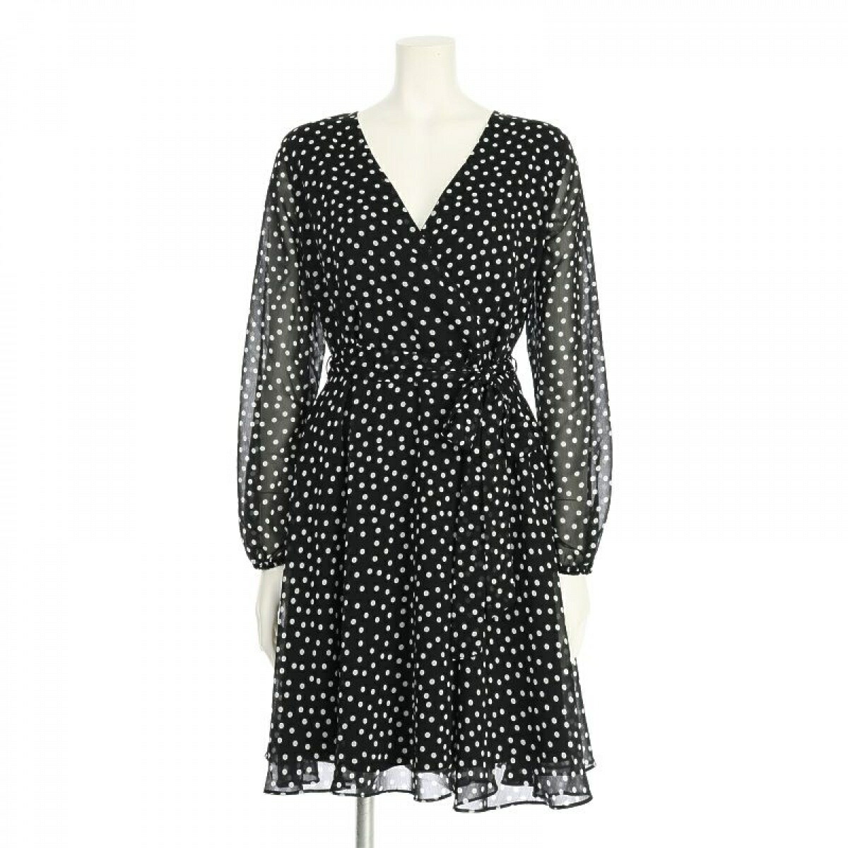 Wallis ウォリス ワンピース カシュクールワンピース ブラック系 表地 裏地 ポリエステル100 Brandingidentitydesign Com