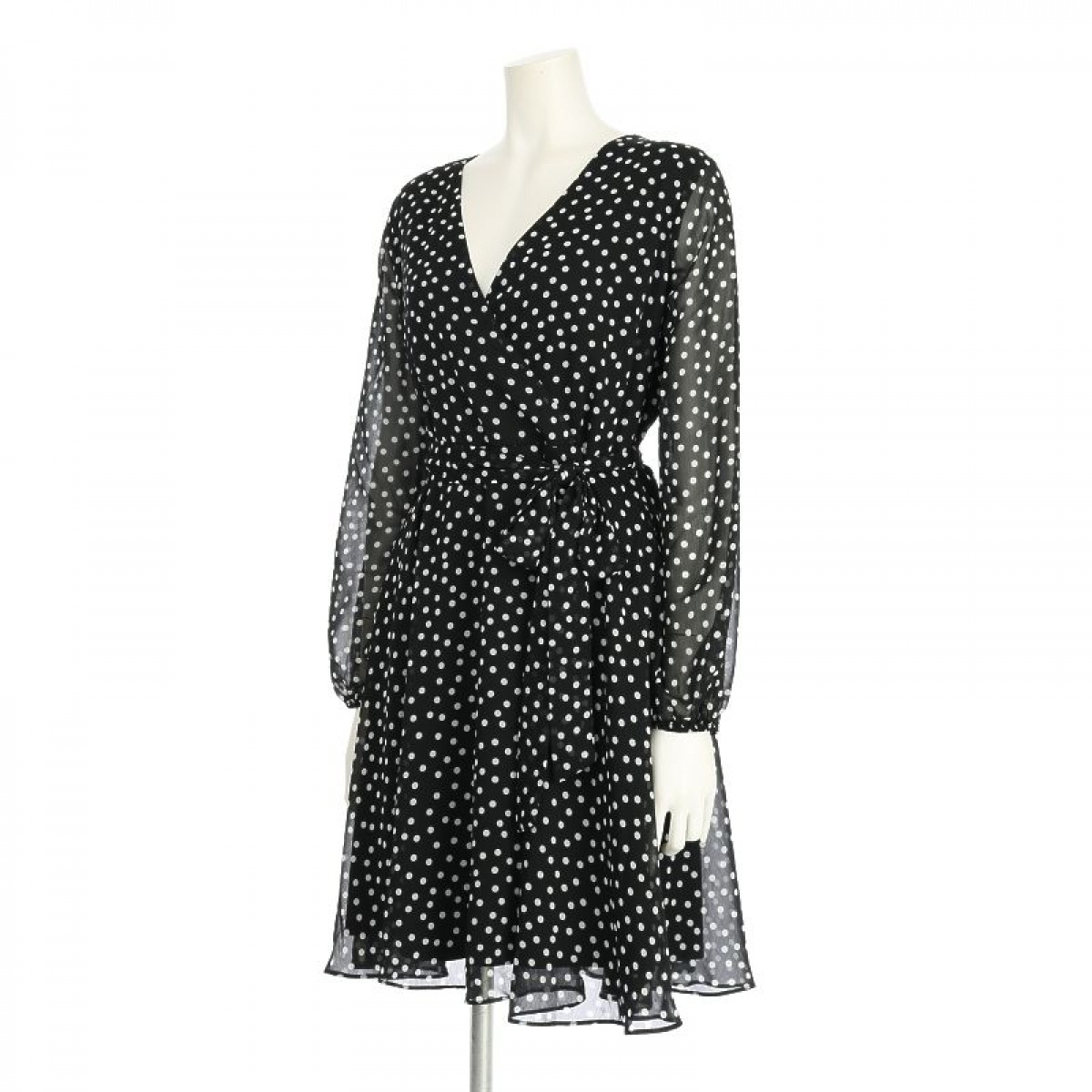 Wallis ウォリス ワンピース カシュクールワンピース ブラック系 表地 裏地 ポリエステル100 Brandingidentitydesign Com