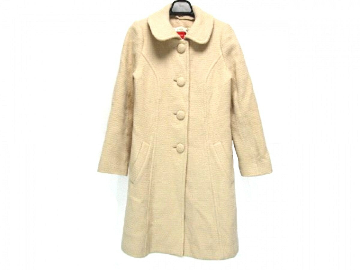 Apuweiser Riche アプワイザーリッシェ コート サイズ2 M レディース ベージュ 冬物 好きに