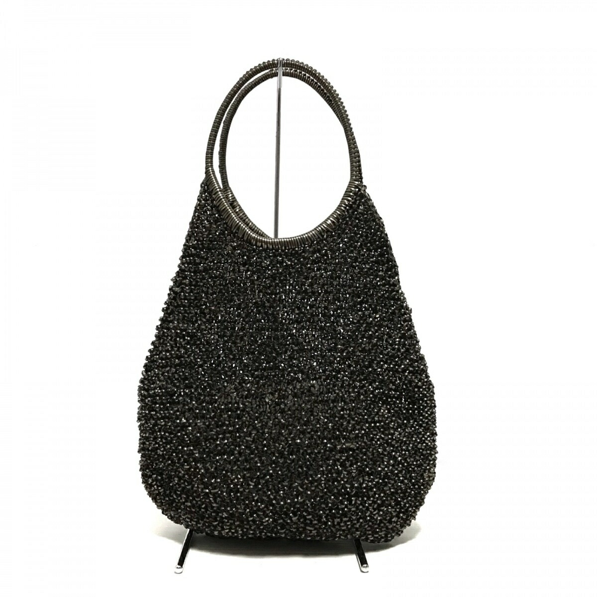 中古 Anteprima アンテプリマ ワイヤーバッグ ハンドバッグ カーキグレー ワイヤー Psicologosancora Es