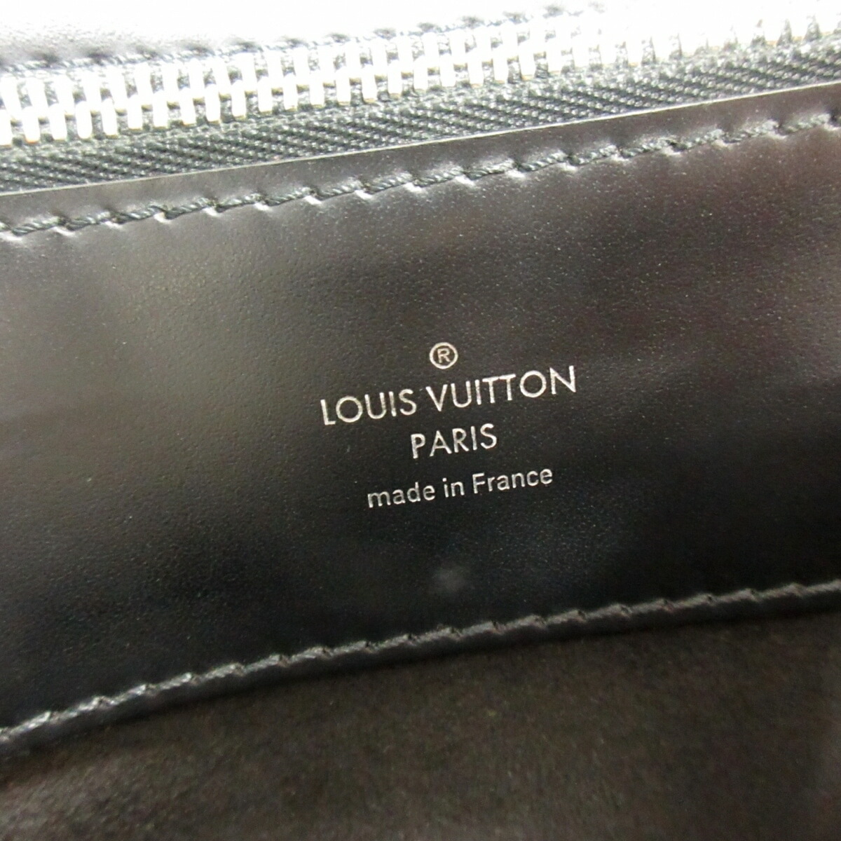 中古 Louis Vuitton ルイヴィトン セヴィニエgm ハンドバッグ ノワール エピ レザー Lvロゴの刻印入り Opendu17 Fr