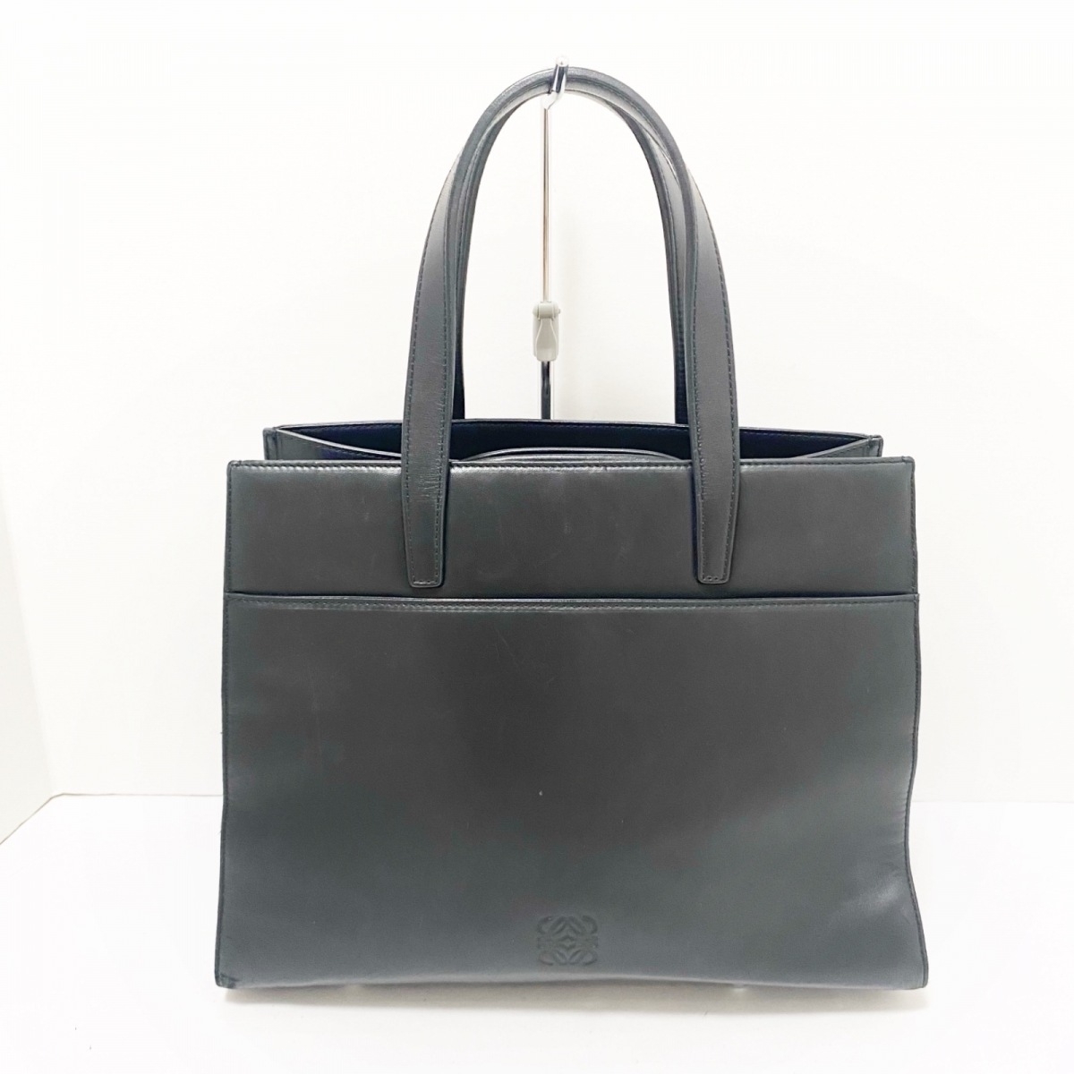 中古 Loewe ロエベ ハンドバッグ 奸物 ナッパレザー Loadedcafe Com