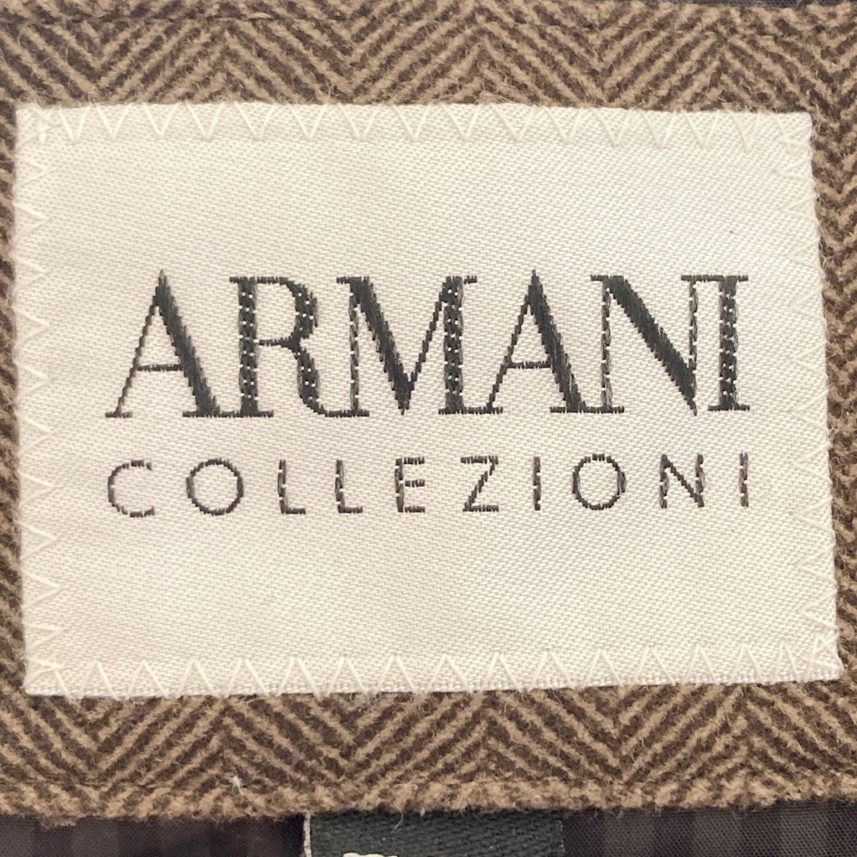 中古 Armanicollezioni アルマーニコレッツォーニ ジャケット 長袖 秋 冬 ダークブラウン Rennyjourney Com