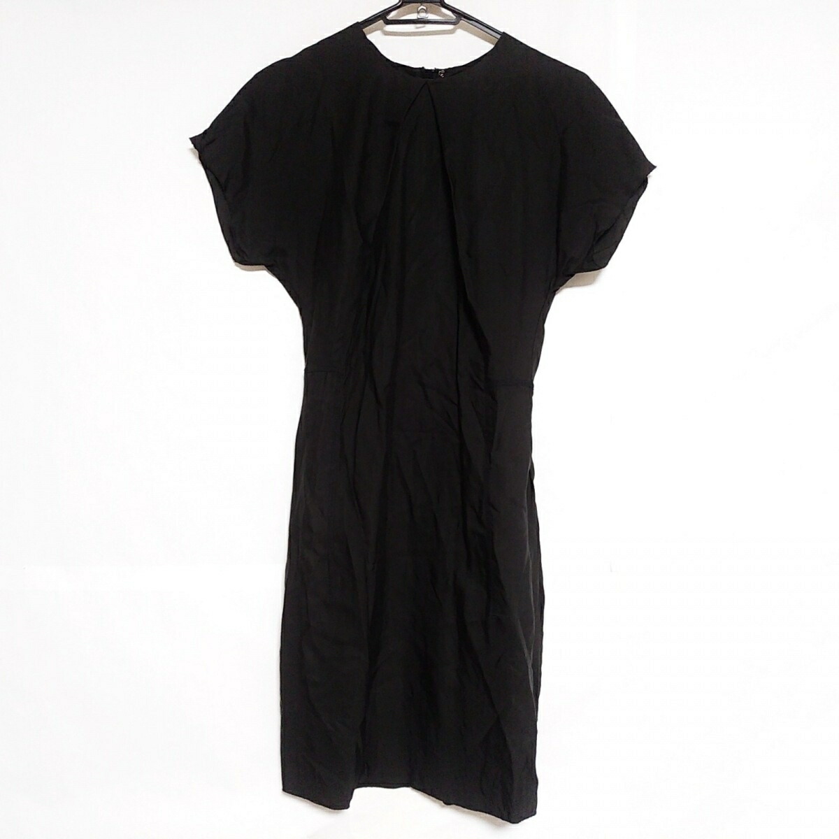 中古 Acne アクネ ワンピース クルーネック 半袖 ロング 黒 Expicare Com