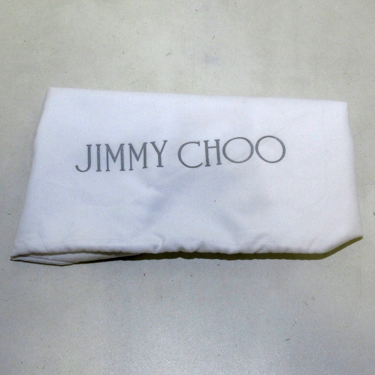 中古 Jimmy Choo ジミーチュウ デレク クラッチバッグ 黒 ブラウン シルバー レザー 金属素材 Butlerchimneys Com