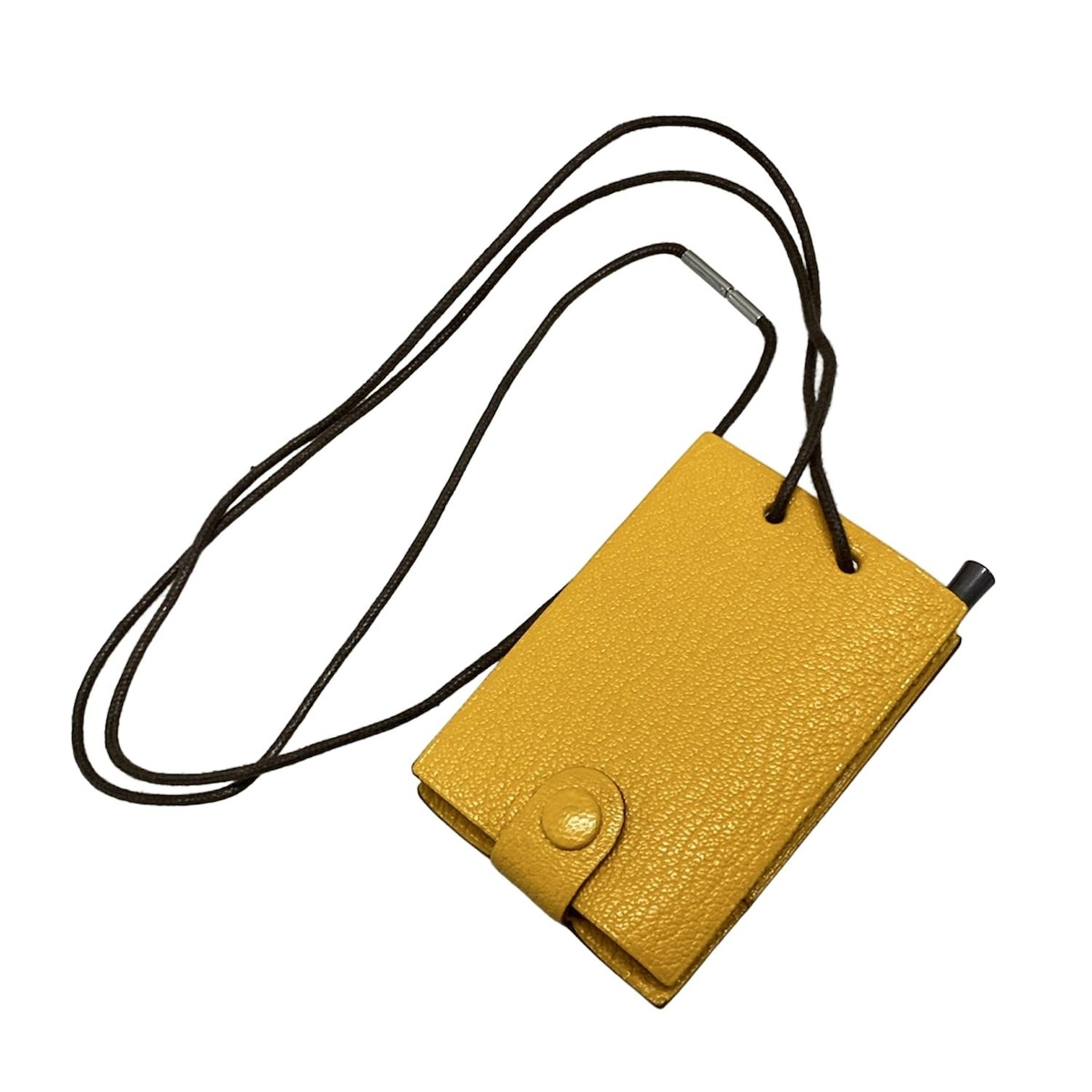 エルメス　HERMES　メモ帳カバー　クシュベル　イエロー 楽天市場】HERMES エルメス アラジフ ポストイットケース メモ