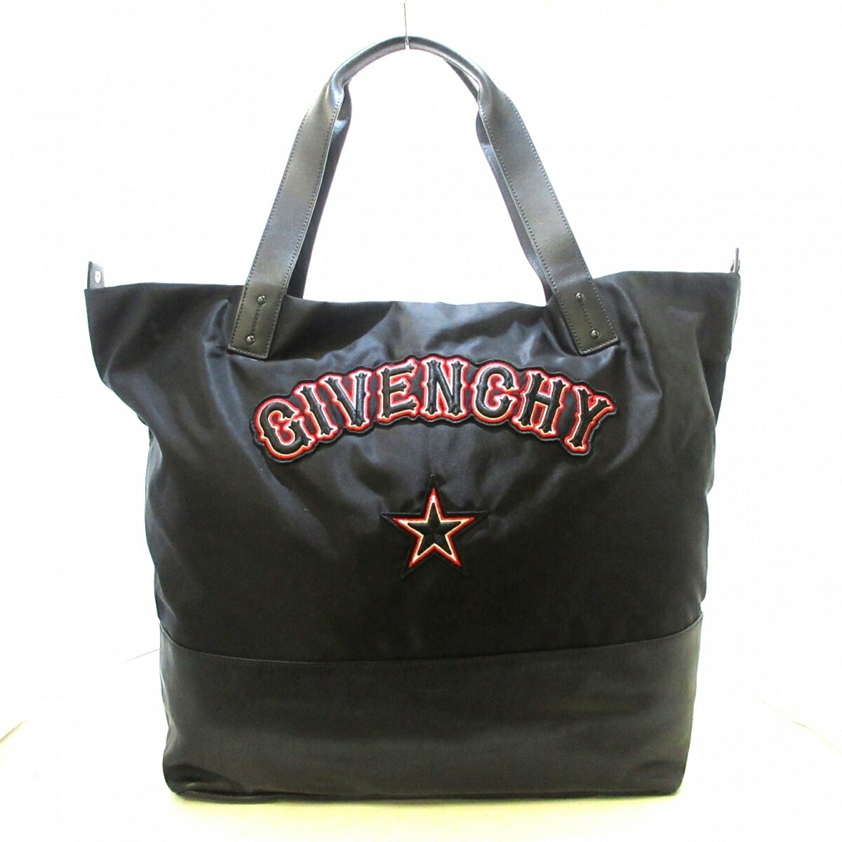 41228円 50%OFF! GIVENCHY ジバンシー ボストンバッグ 刺繍 黒×レッド ネットお得セール ロゴ 総柄 ハンドバッグ ミニボストンバッグ ジバンシー GIVENCHY ハンドバッグ