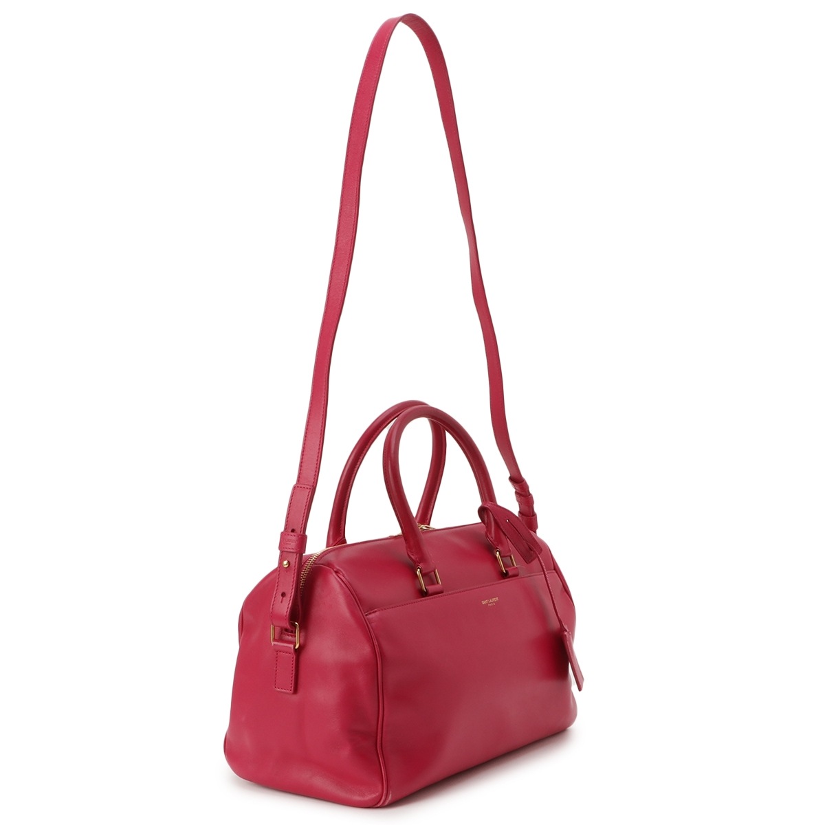 SAINT LAURENT PARIS(サンローランパリ) ダッフル ハンドバッグ ミニ ...