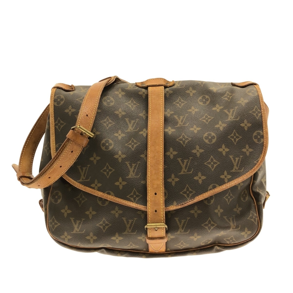 SALE LOUIS VUITTON ルイヴィトン ソミュール35 ショルダーバッグ