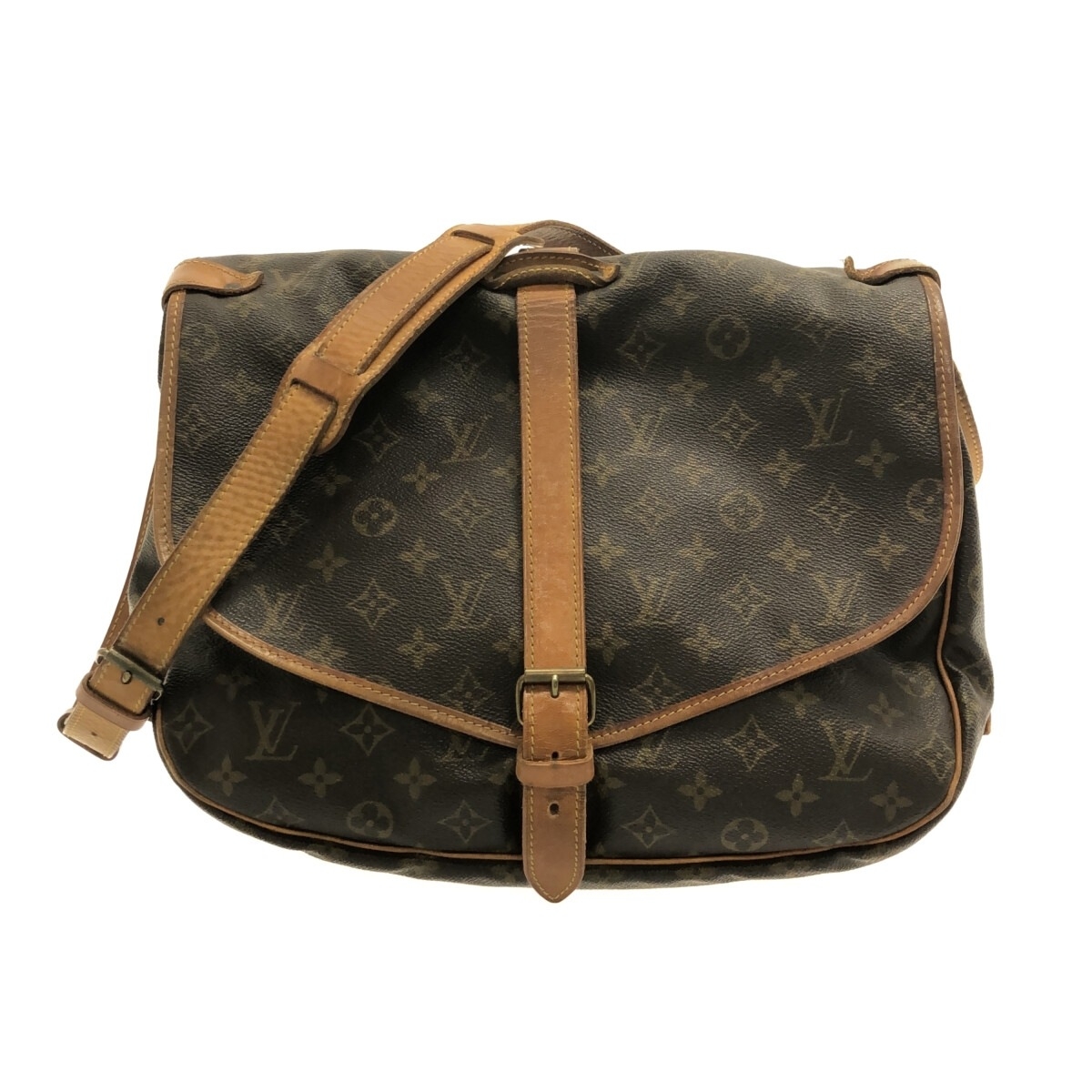 売店 LOUIS VUITTON ルイヴィトン ソミュール35 ショルダーバッグ