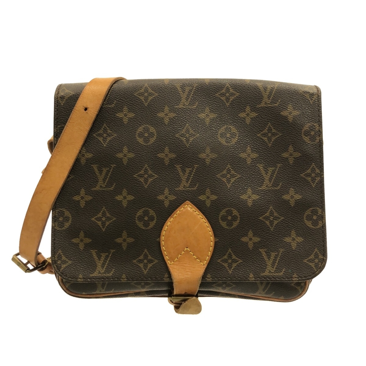 保証 LOUIS VUITTON ルイヴィトン カルトシエールGM ショルダーバッグ