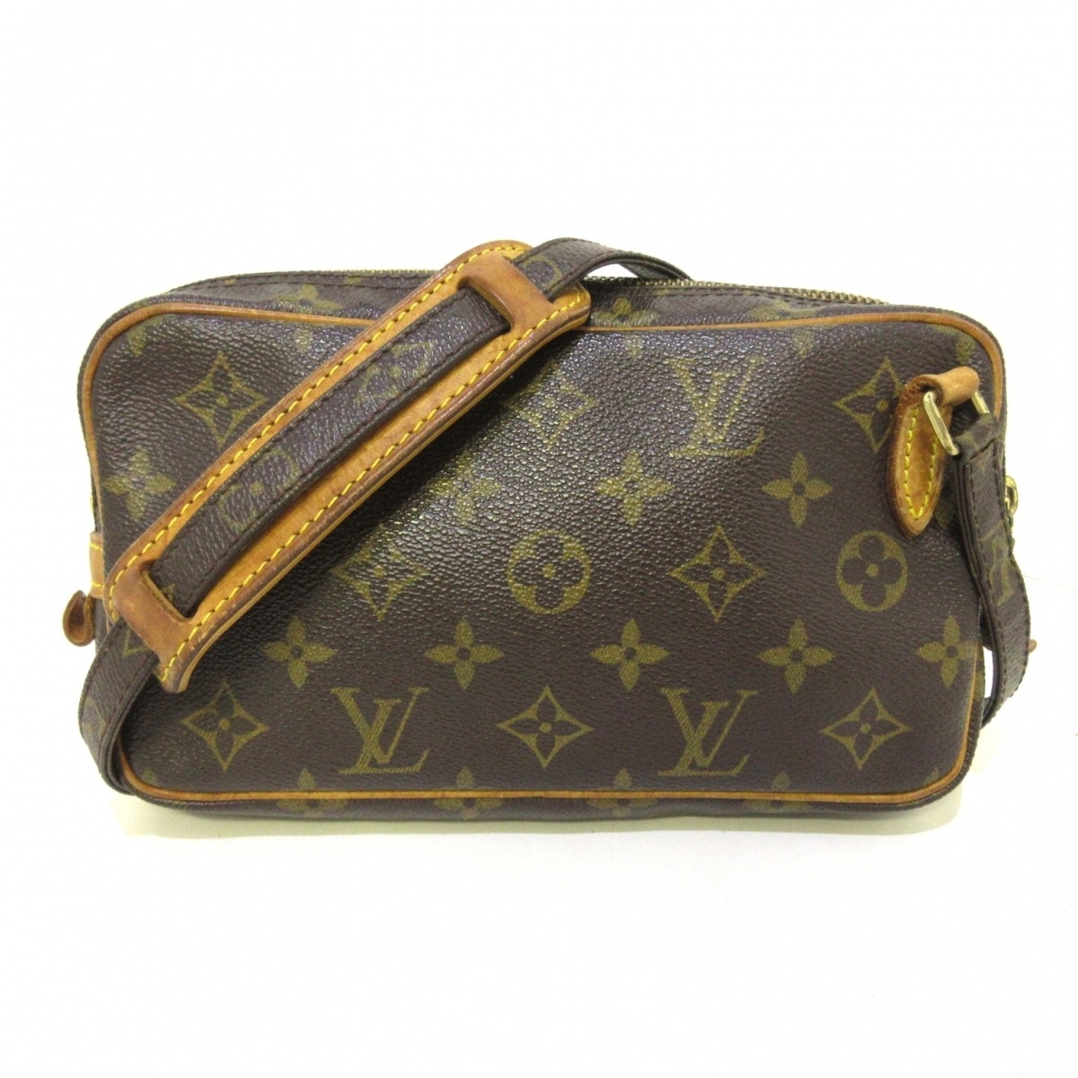 素晴らしい品質 LOUIS VUITTON ルイヴィトン ポシェットマルリーバンド