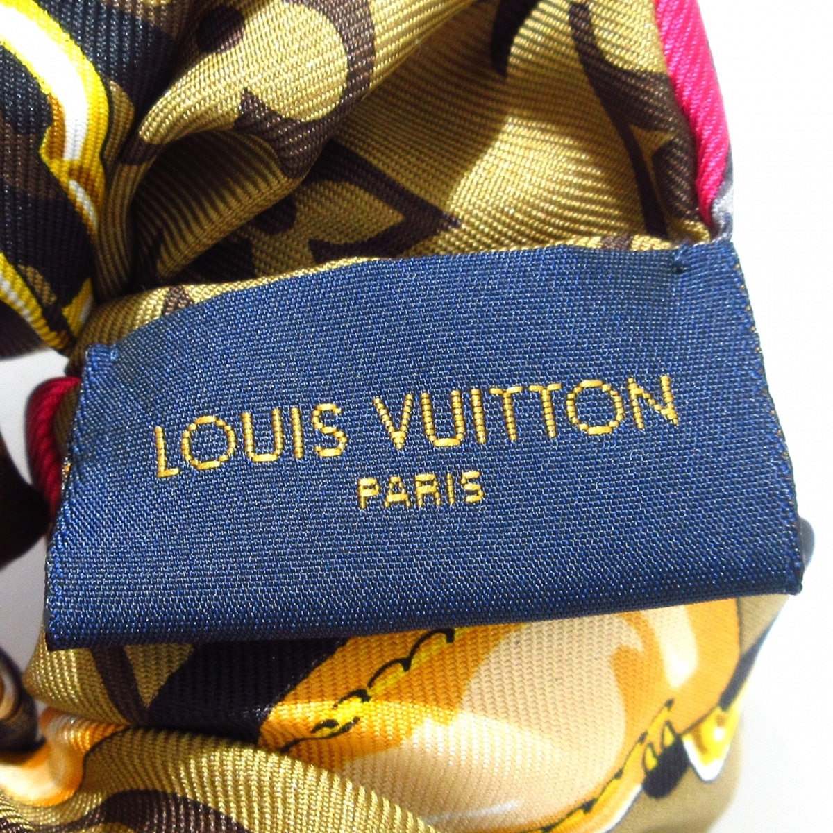 LOUIS VUITTON(ルイヴィトン) シュシュトロシュー シルク100% シュシュ