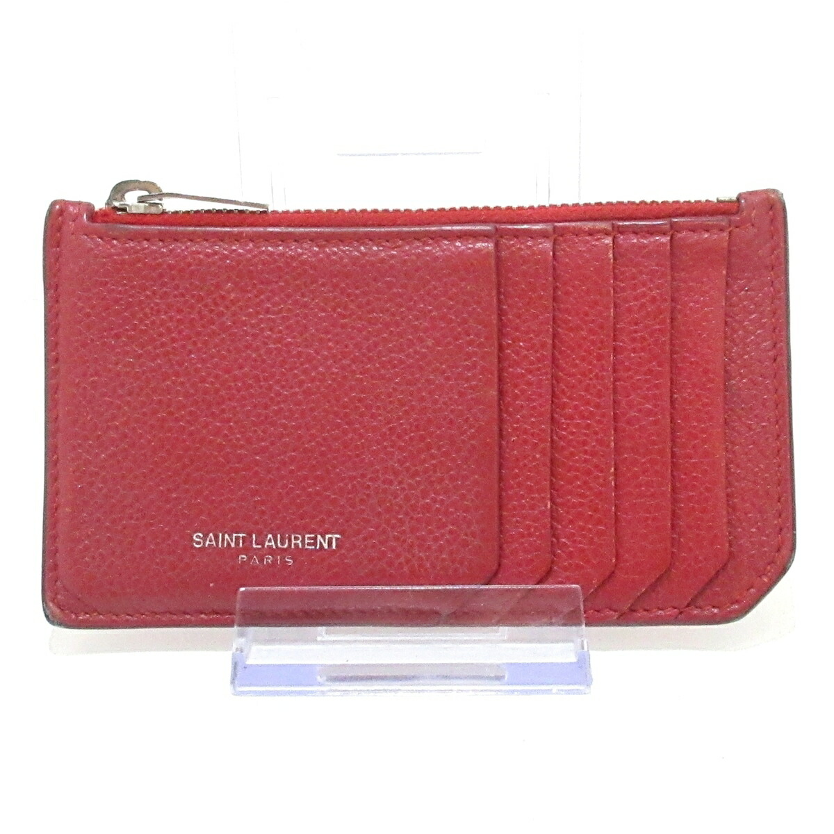 90s イヴサンローラン コインケース 小銭入れ ジップ 本革 レザー YSL 90s イヴサンローラン コインケース 小銭入れ ジップ 本革