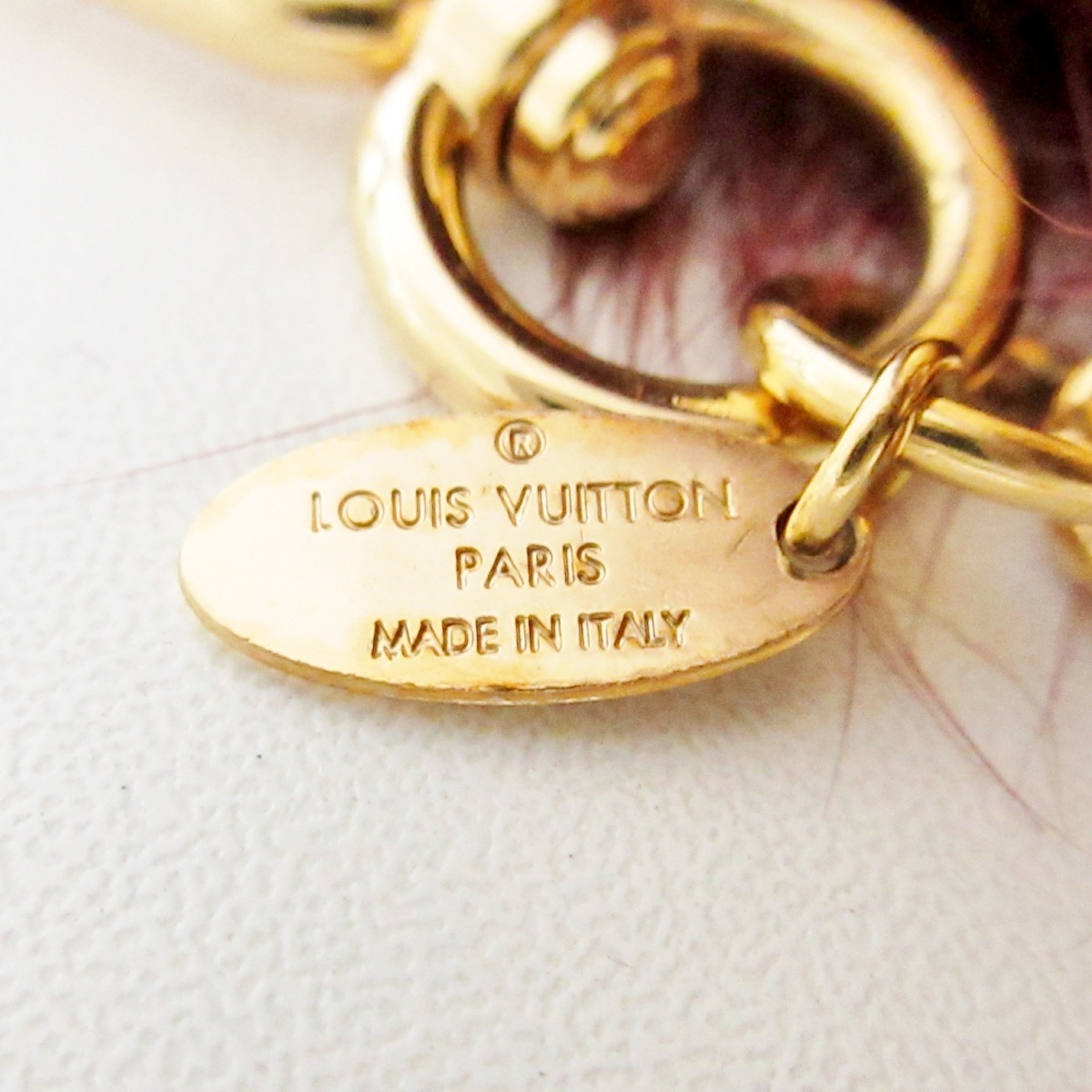 LOUIS VUITTON(ルイヴィトン) ファジーV フォックスファー