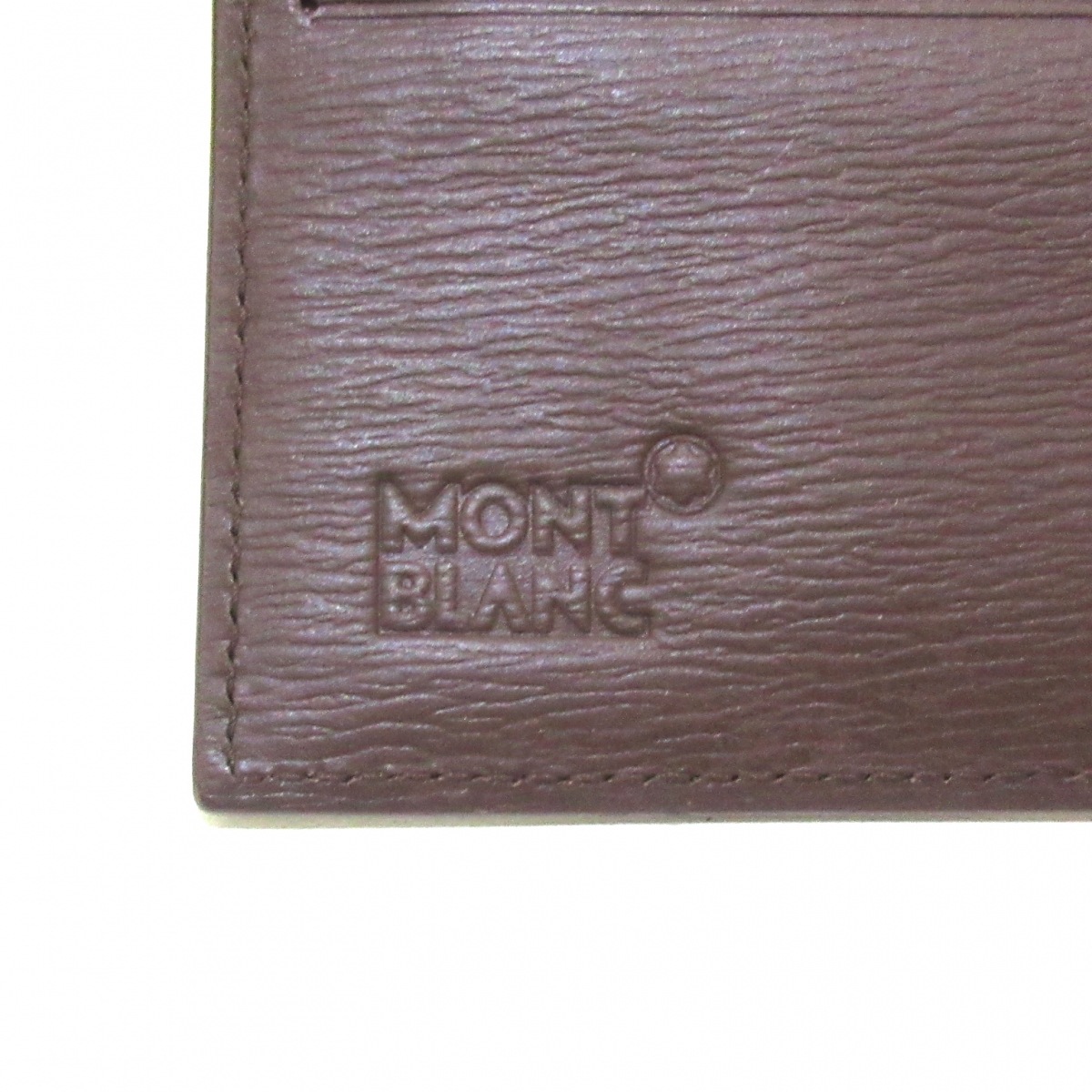 MONTBLANC(モンブラン) 札入れ ダークブラウン レザー 財布・ケース