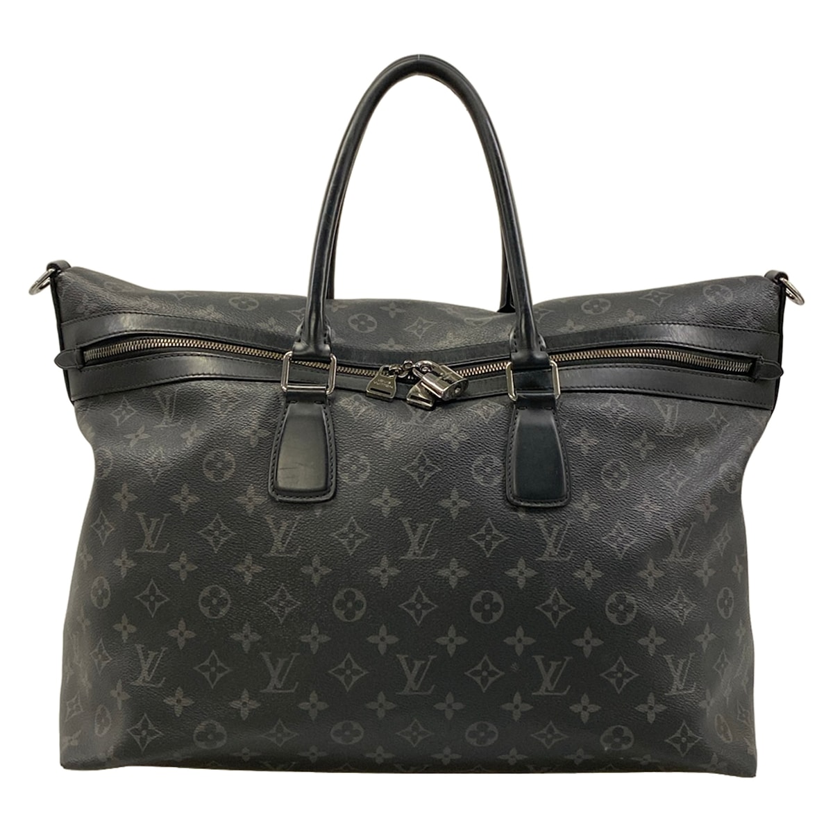 【中古】LOUIS VUITTON(ルイヴィトン) アポロ・オールディ ボストンバッグ モノグラム・エクリプス