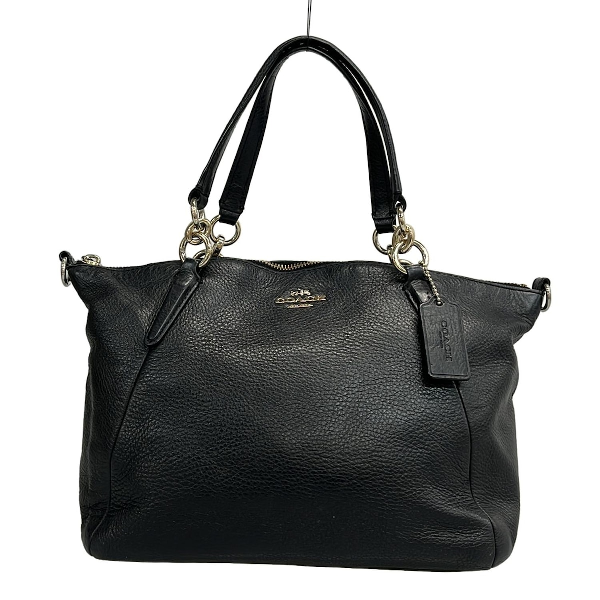 COACH ペブルドレザー スモールケルシー ショルダーバッグ COACH 
