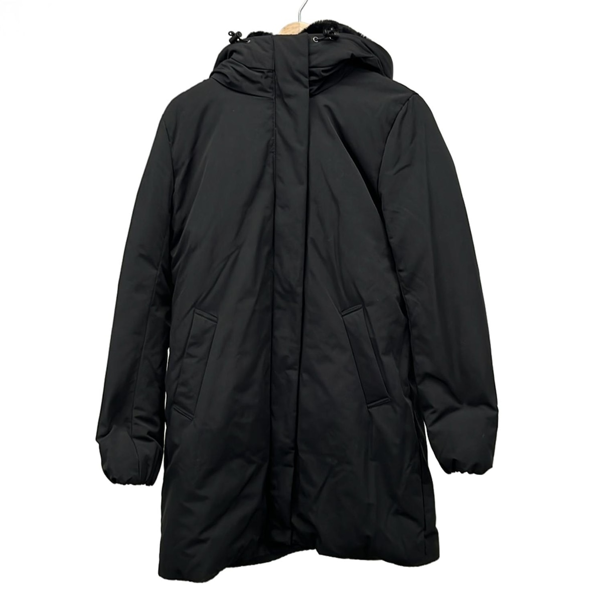 【中古】UNITED ARROWS(ユナイテッドアローズ) ダウンコート 冬物 黒