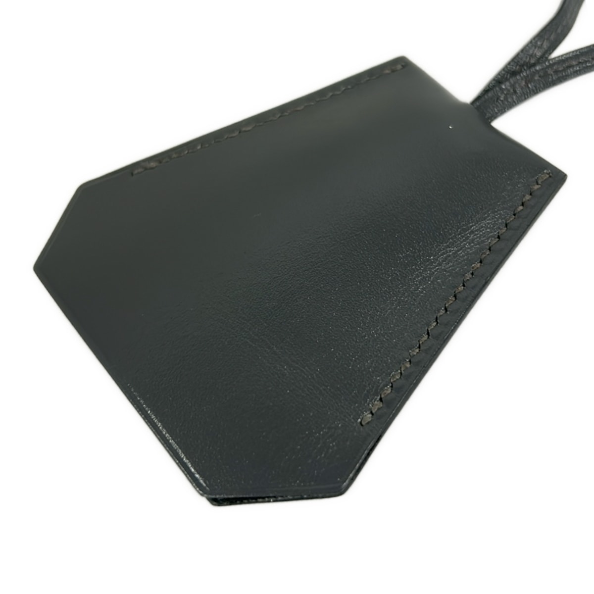 【中古】HERMES(エルメス) クロシェット ネックレス グレー