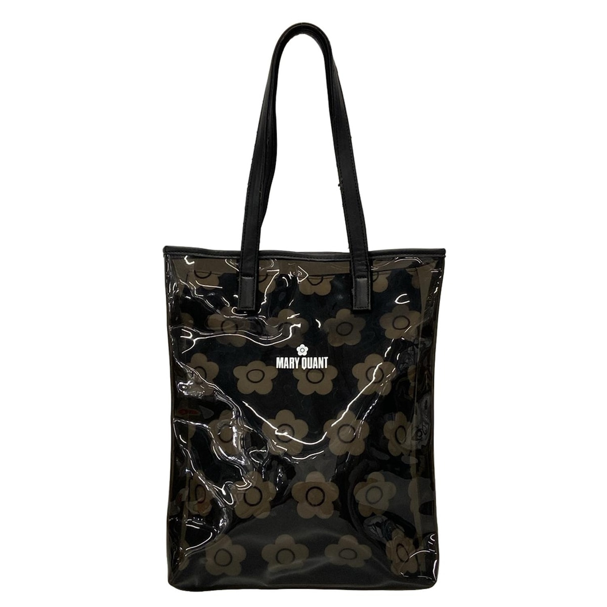 MARY QUANT 黒 トートバッグ MARY QUANT トートバッグ マリークワント mary quant デイジー