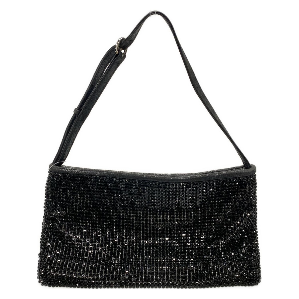 SWAROVSKI スワロフスキー ミニ パーティ バッグ ラインストーン SWAROVSKI - 【本物保証】 箱付 超美品 スワロフスキー