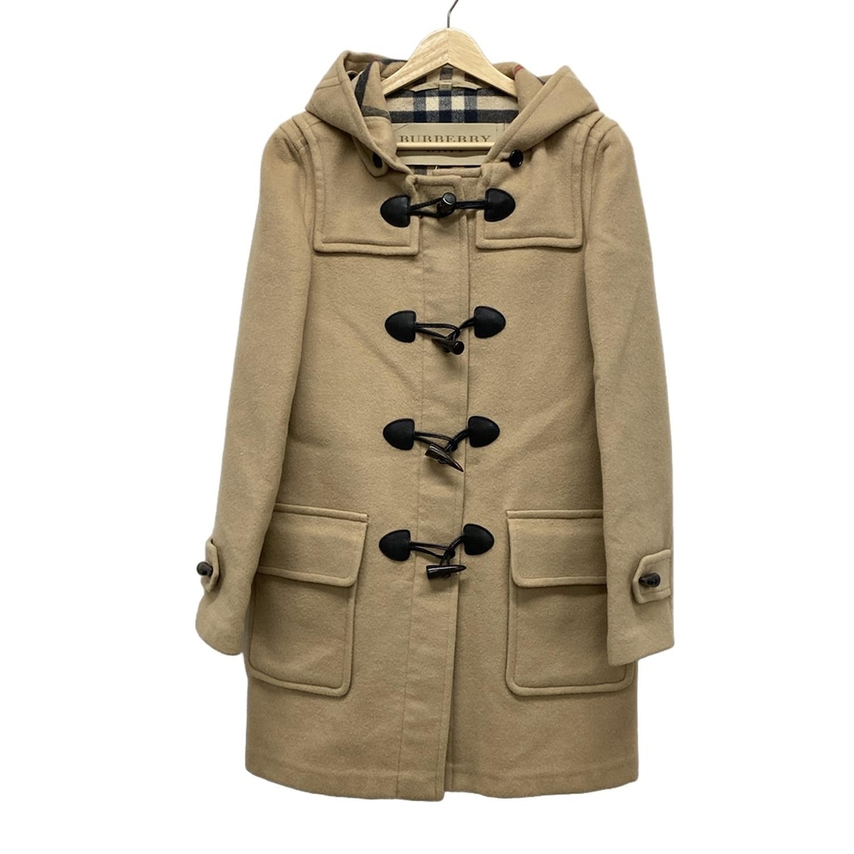 BURBERRY BRITバーバリー　ダッフルコート ★イングランド製 楽天市場】希少サイズ XS イングランド製 ☆ BURBERRY
