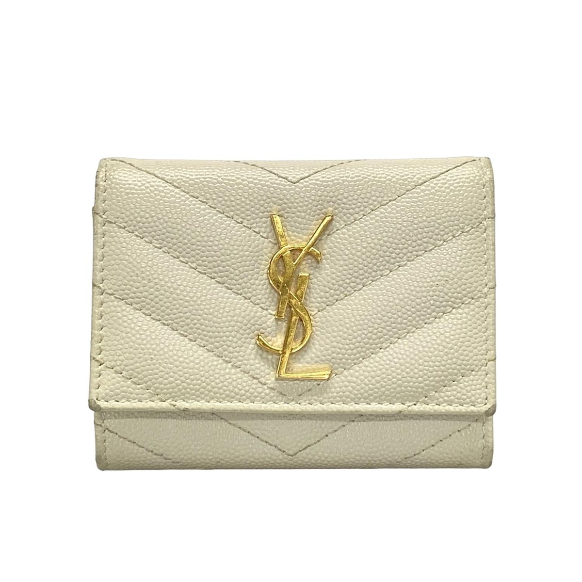 サンローラン　SAINT LAURENT  キーケース　6連  ベージュ SAINT LAURENT サンローラン YSL 6連 キーケース キーフック