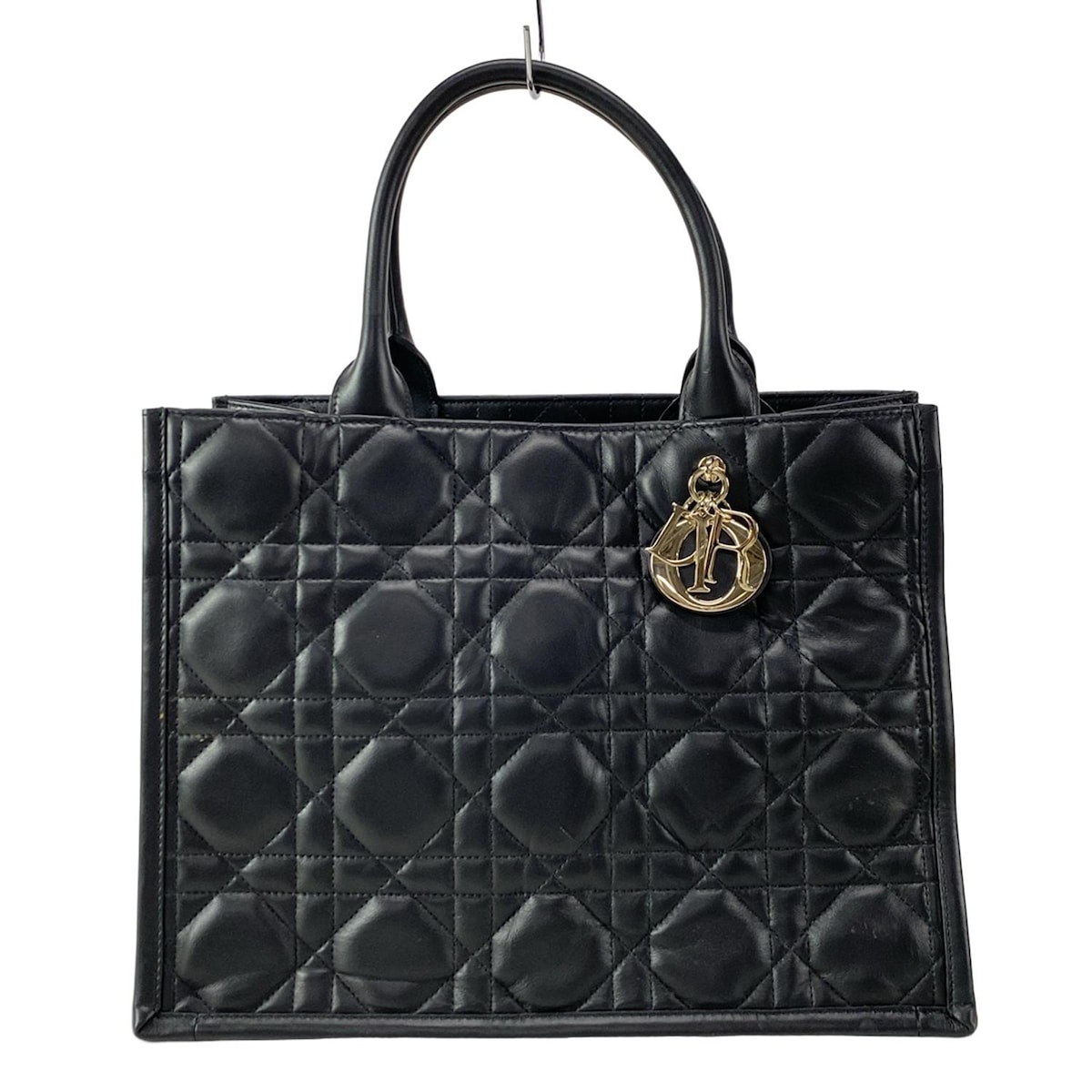 ディオールの黒！Dior＊ ブック トート バッグ ミディアム ディオール ブックトート ミディアム マクロカナージュ ブラック