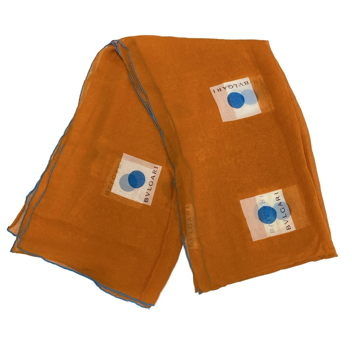 楽天市場】ブルガリ スカーフ ポニーテールスカーフ レッド ×マルチ
