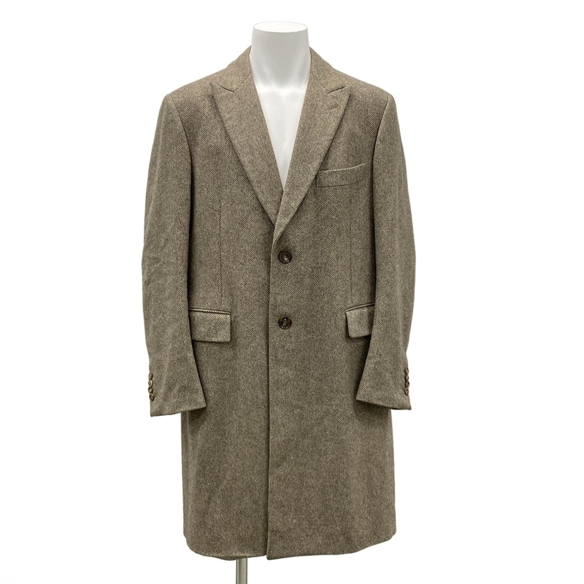 楽天市場】【中古】 HERMES （エルメス）カシミヤ 100％ チェスター