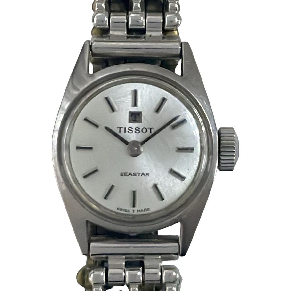 ★TISSOT ティソ クロノグラフ 裏スケ 自動巻き デイト 純正ブレス 楽天市場】☆良品 箱保付き【TISSOT】ティソ カーソン クロノ