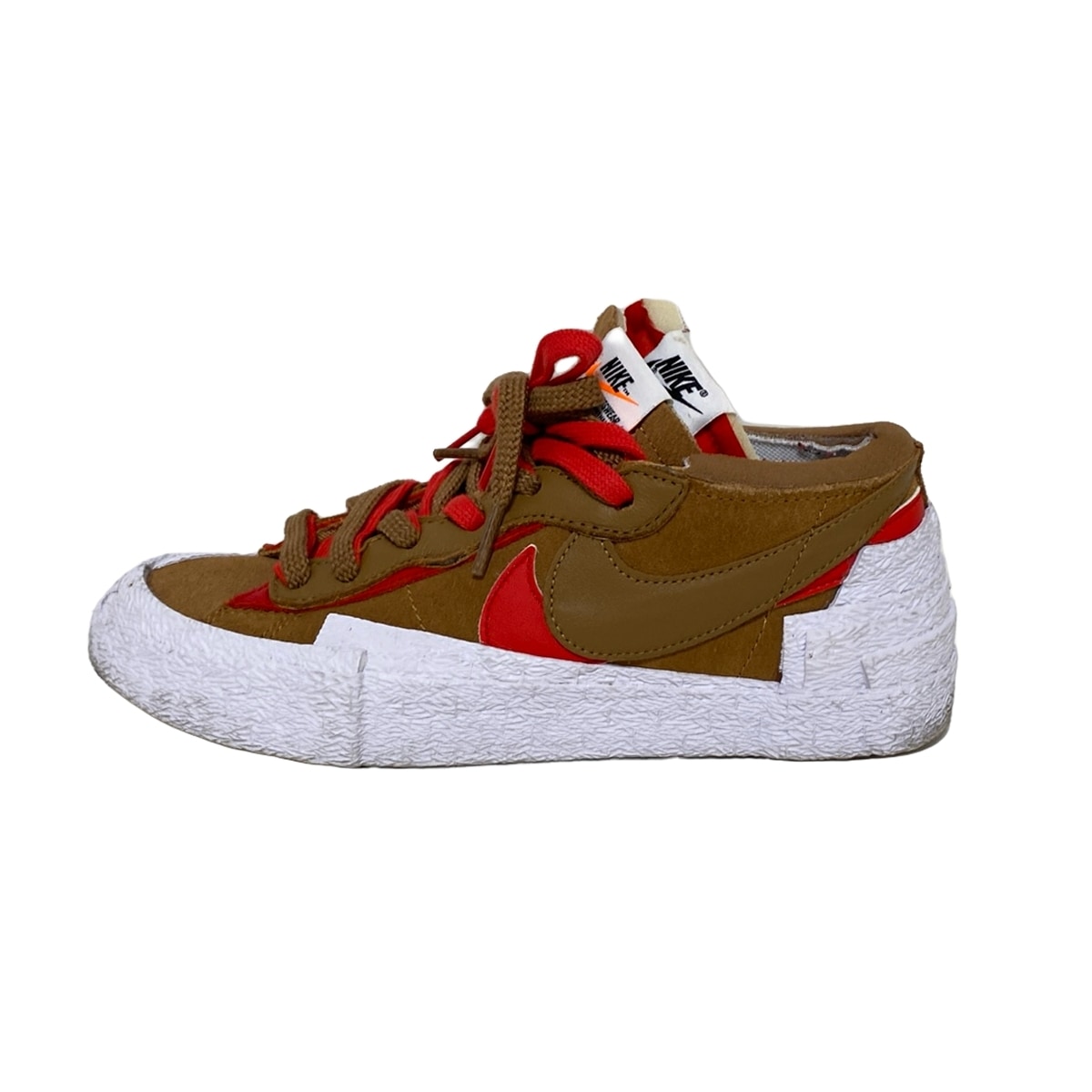 【楽天市場】【中古】NIKE(ナイキ) BRITISH TAN スニーカー sacaiコラボ ブラウン×レッド×白：ブランディア 楽天市場店