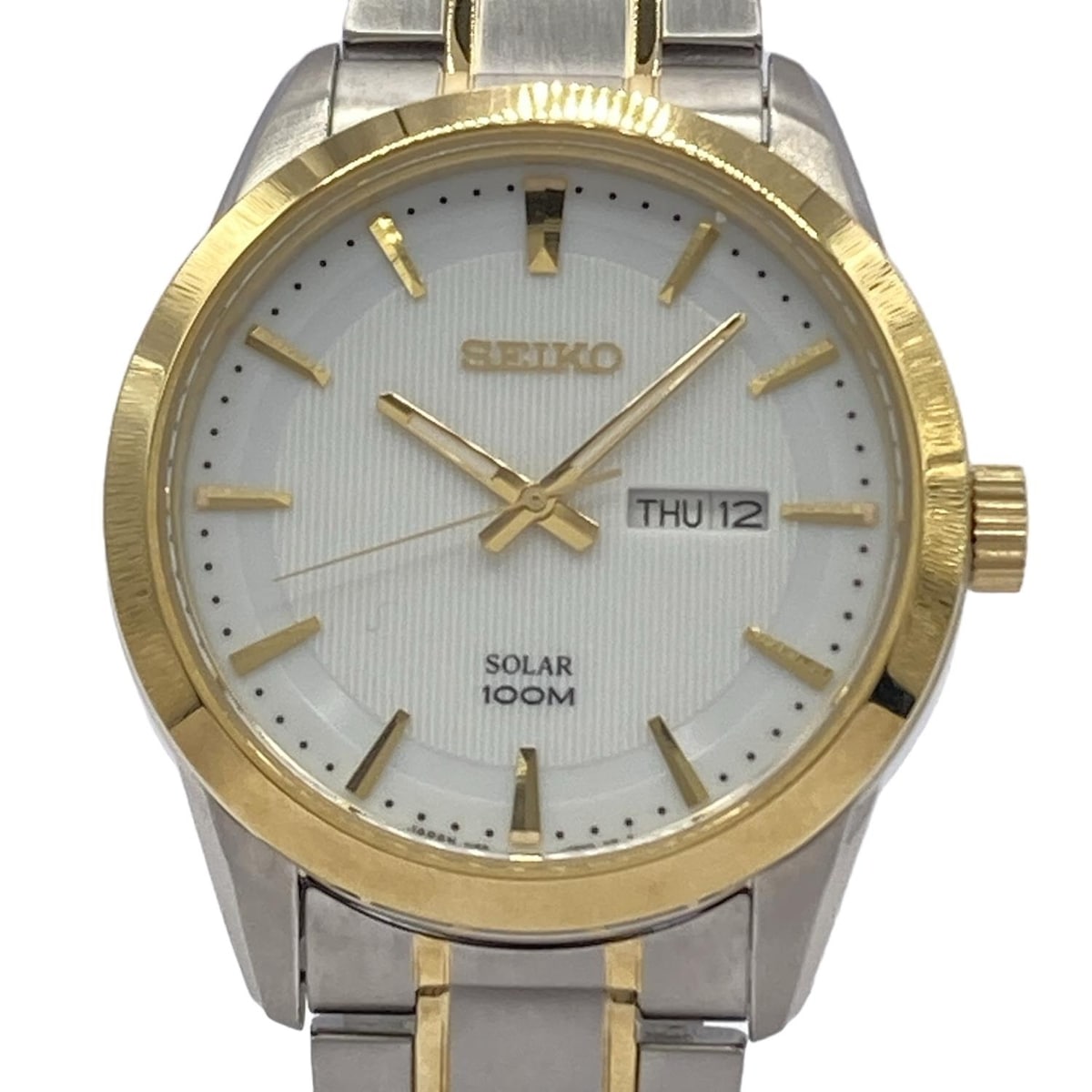 楽天市場】【ウォッチ】SEIKO セイコー デイト ホワイト文字盤
