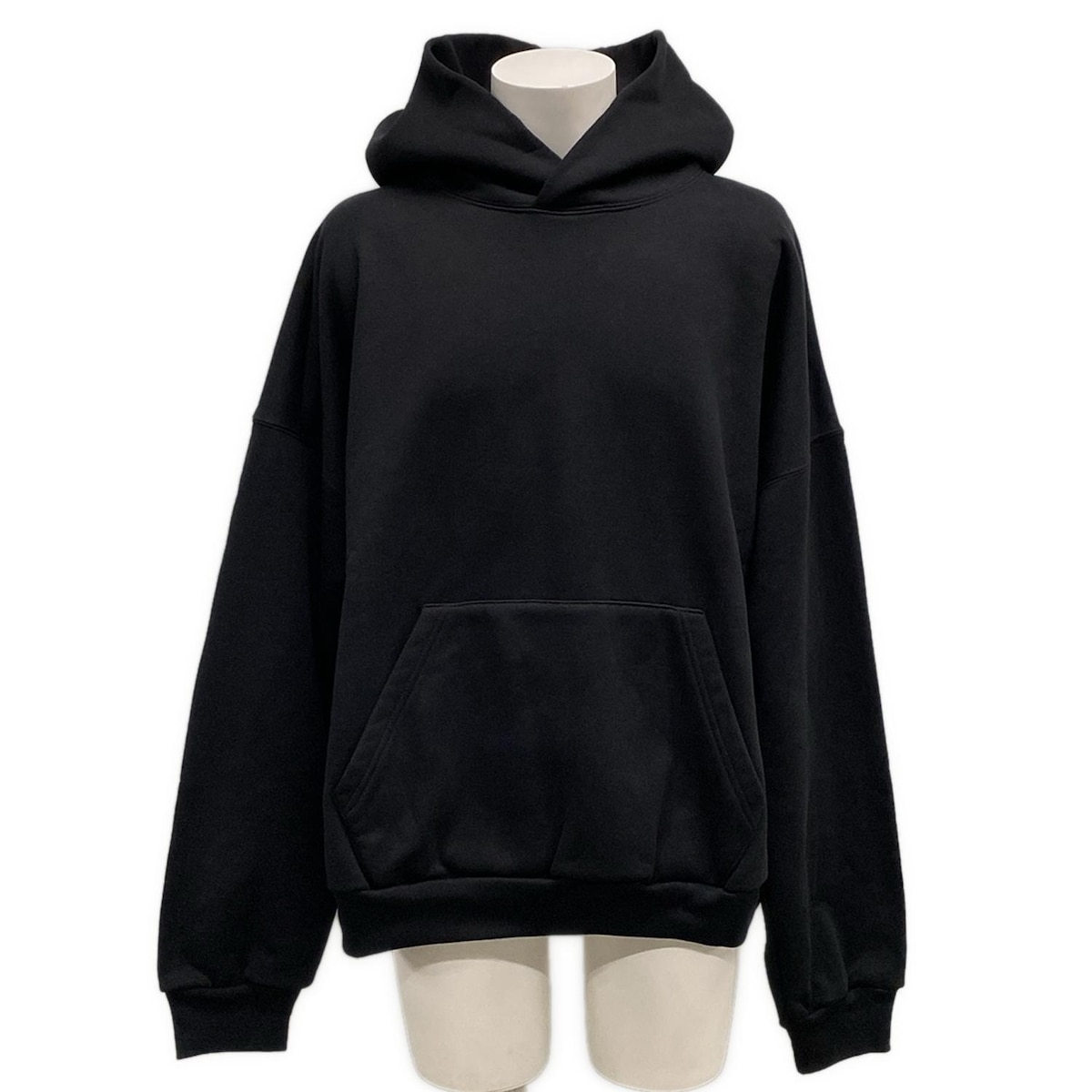 【22AW】BALENCIAGA XXXL ロゴ フリース フーディ コットン 22AW】BALENCIAGA XXXL ロゴ フリース フーディ コットン
