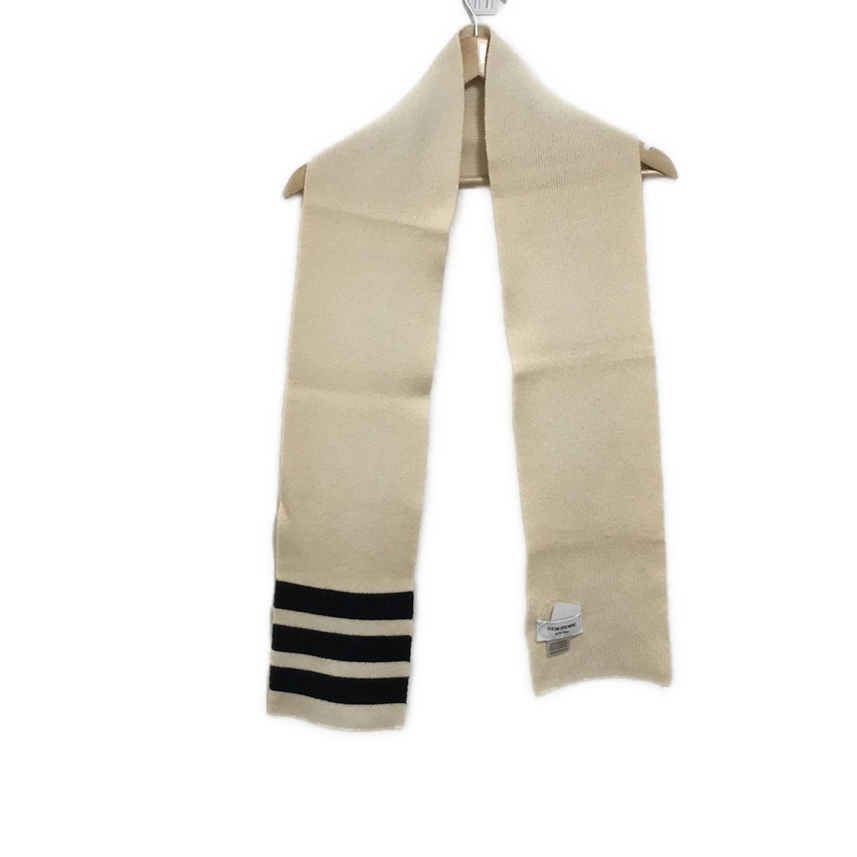 THOM BROWNE トムブラウン　マフラー　トリコロール THOM BROWNE.【トム ブラウン】の知的なムードと自信をくれる