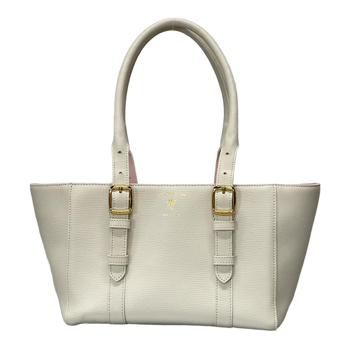 【中古】AccessoiresDeMademoiselle(ADMJ)(アクセソワ・ドゥ・マドモワゼル) ショルダーバッグ ベルト 白 レザー