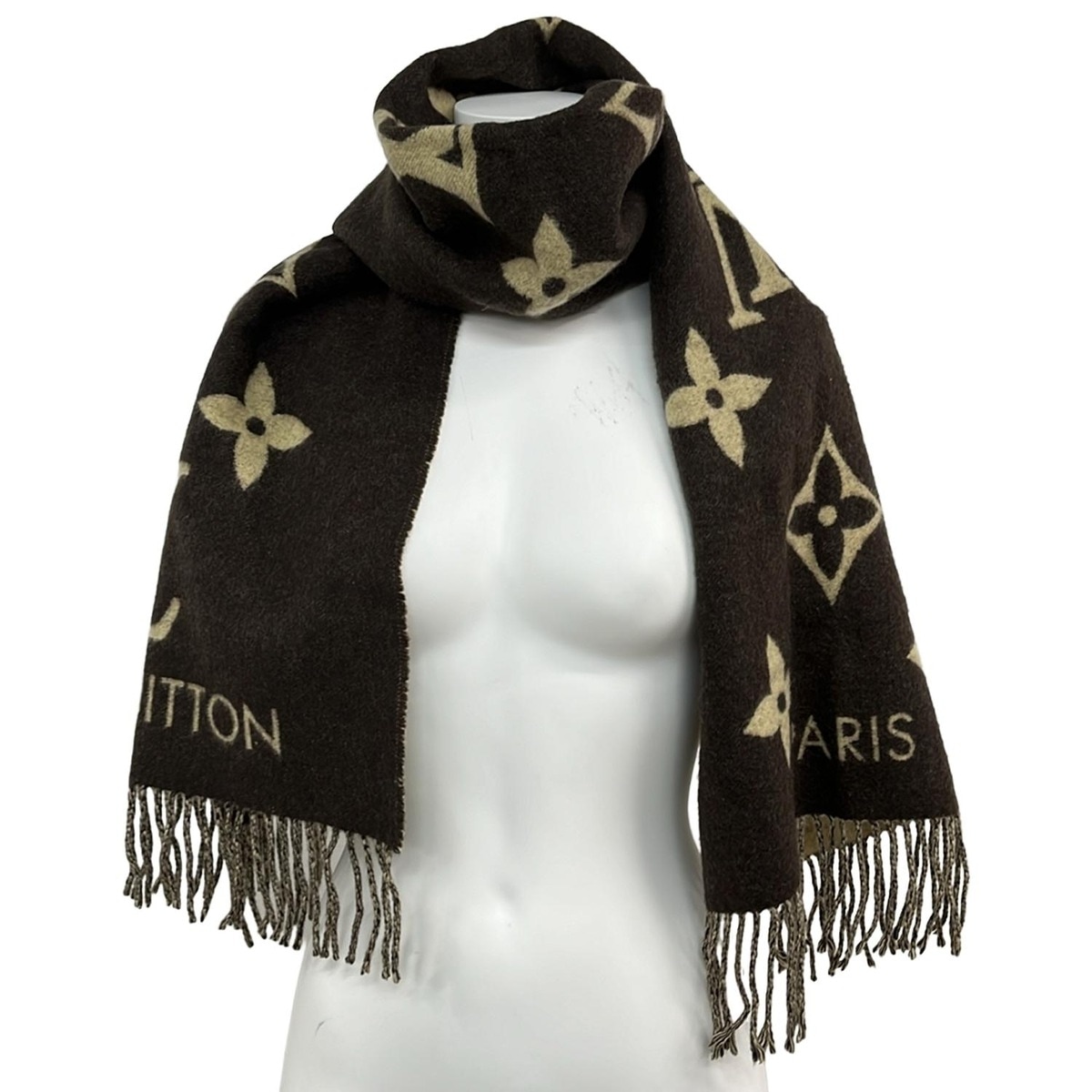 楽天市場】【中古】ルイ ヴィトン エシャルプ レイキャビック マフラー