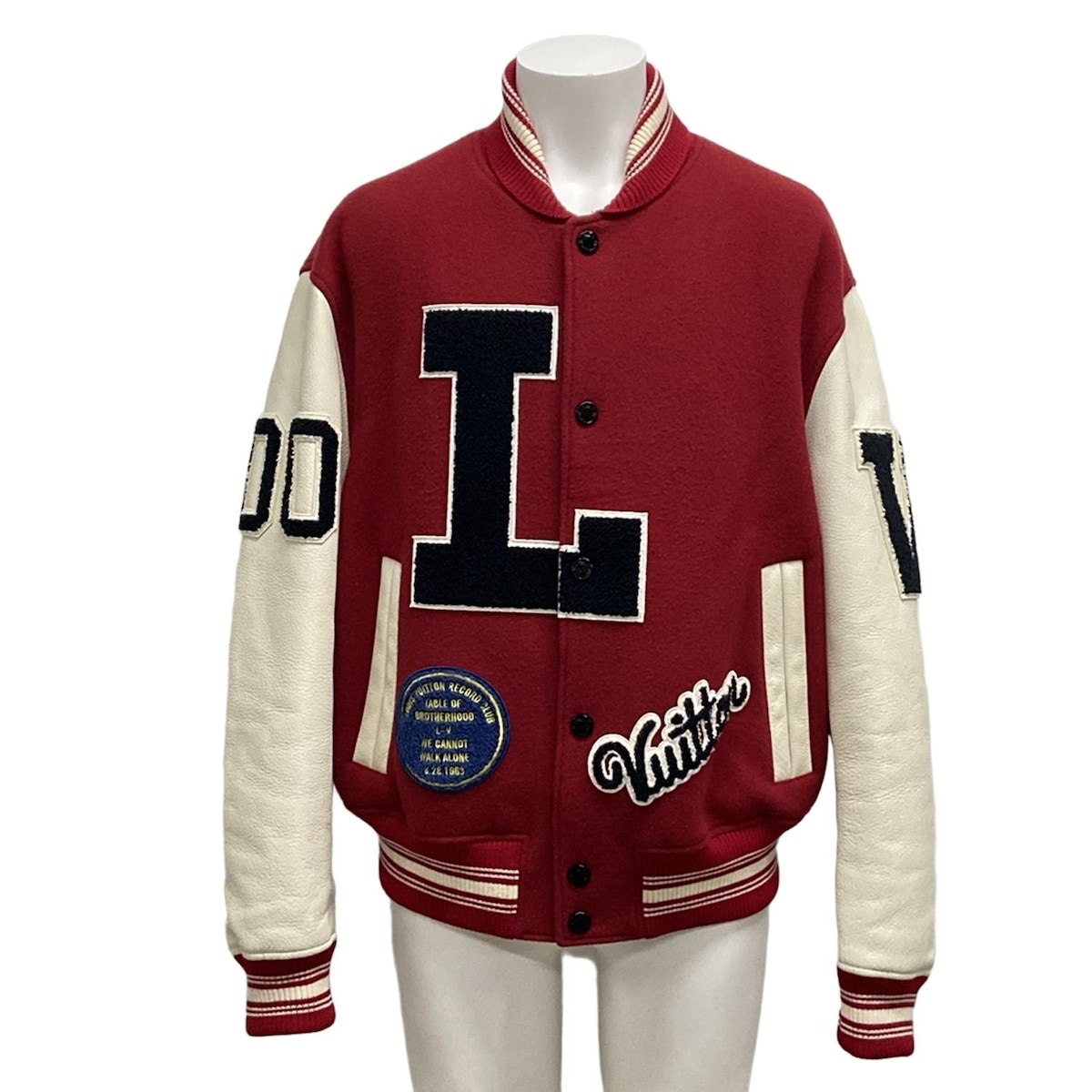 楽天市場】LOUIS VUITTON 2017AW Forever Embroidered Varsity Jacket