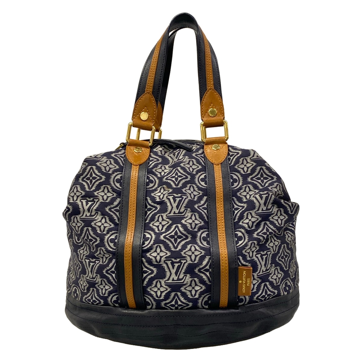 【中古】LOUIS VUITTON(ルイヴィトン) アヴィエーター ハンドバック マリーヌ 羊毛、なめし革