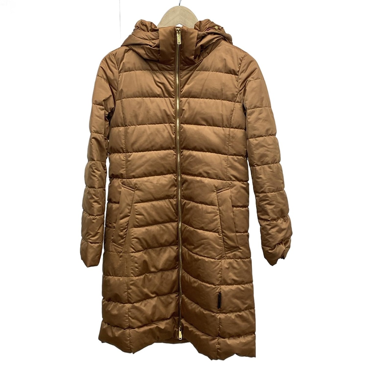 【中古】MACKINTOSH LONDON(マッキントッシュロンドン) ダウンコート 長袖/ジップアップ/冬 ブラウン
