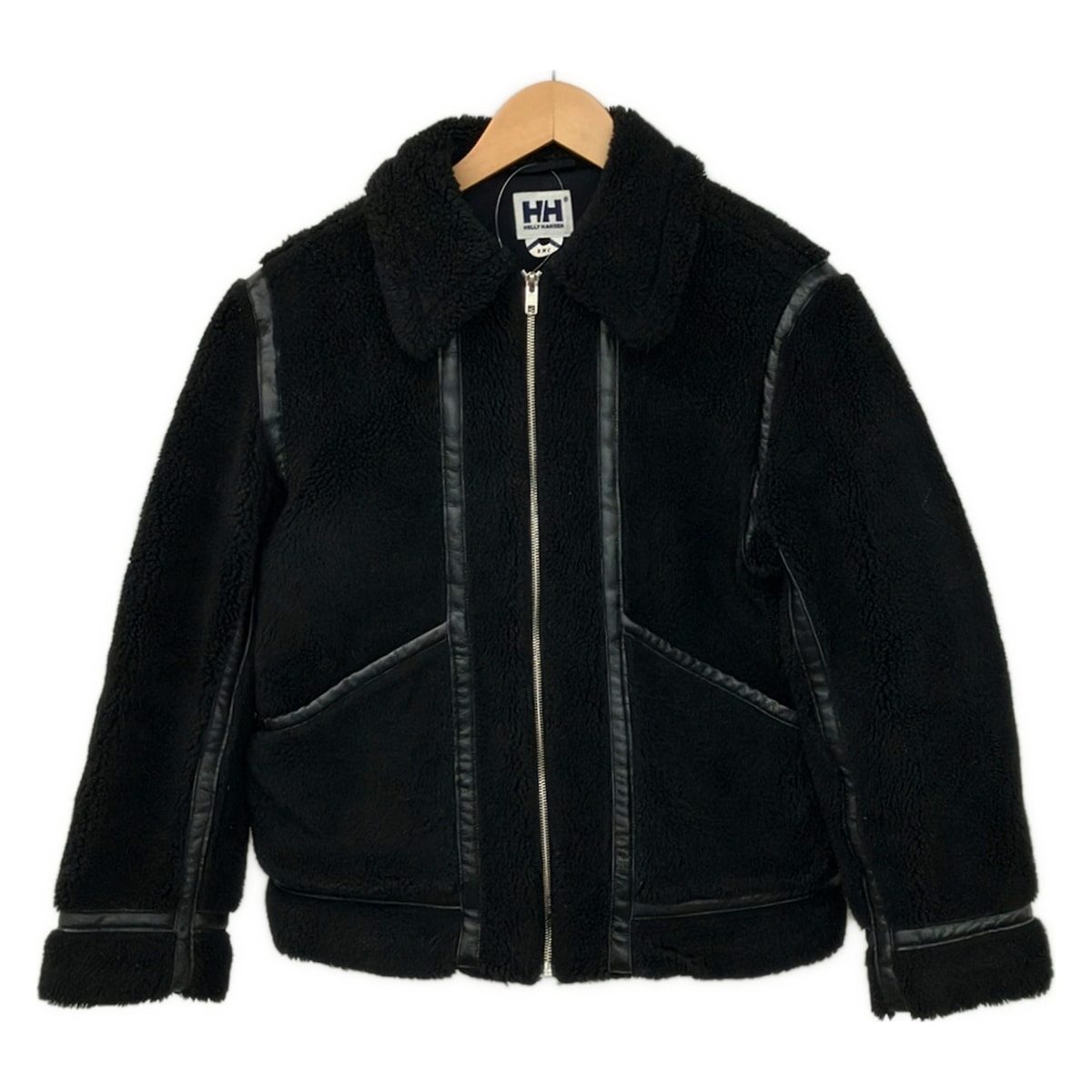 【新着】【中古】HELLY HANSEN(ヘリーハンセン) 上衣 長袖/ボア/ジップアップ/秋/冬 黒
