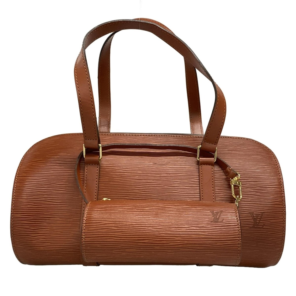 【中古】LOUIS VUITTON(ルイヴィトン) スフロ ハンドバッグ ケニアブラウン レザー