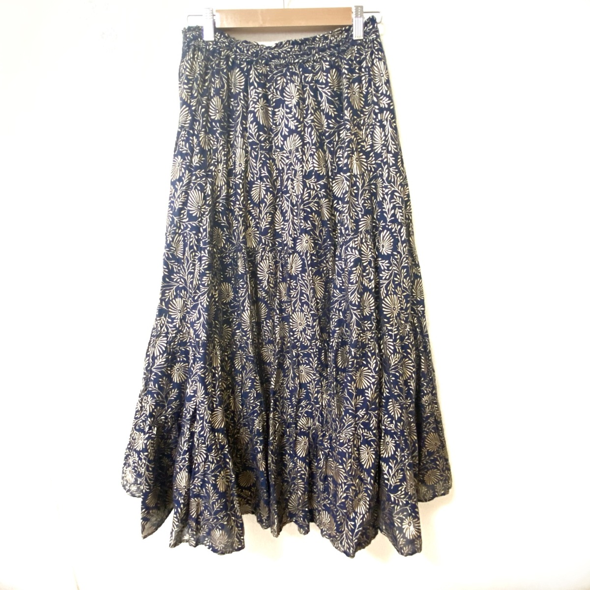 楽天市場】【新着】【中古】Ron Herman(ロンハーマン) AFRICAN MASK SKIRT ロングスカート TEN(テン)コラボ/アフリカン/コットン100％/プリーツ/2022SS/フレア  アイボリー×ライトブラウン : ブランディア 楽天市場店