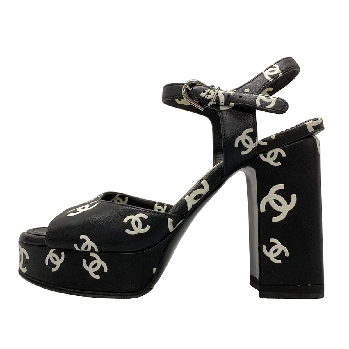 楽天市場】[USED/中古]CHANEL シャネル サンダル ココマーク キャビア