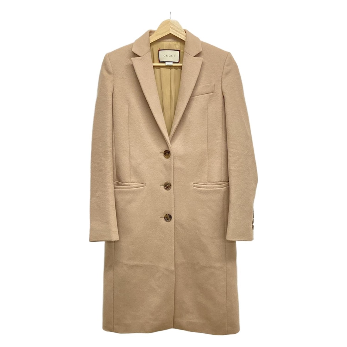 楽天市場】【中古】｜GUCCI グッチ ダブルGエンブロダリ―ウールコート