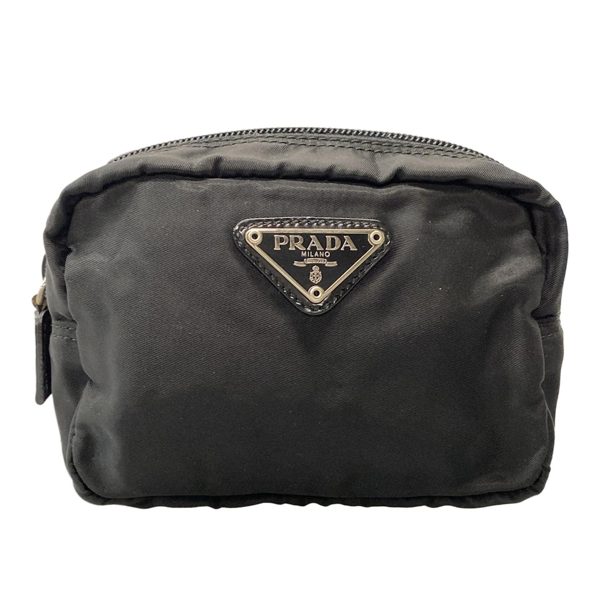 楽天市場】PRADA(プラダ) リボン ポーチ レザー【ブランドバッグ