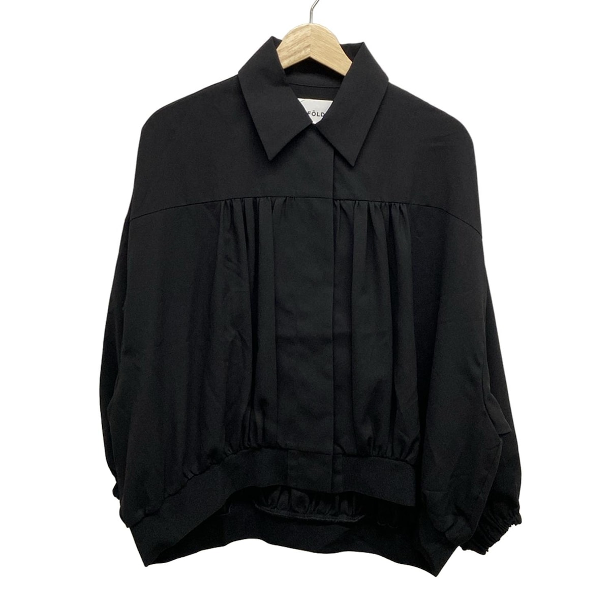 ENFOLD ケープラインジャケット ブラック36 楽天市場】ENFOLD エンフォルド 24SS CAPE-LIKE JACKET ケープ