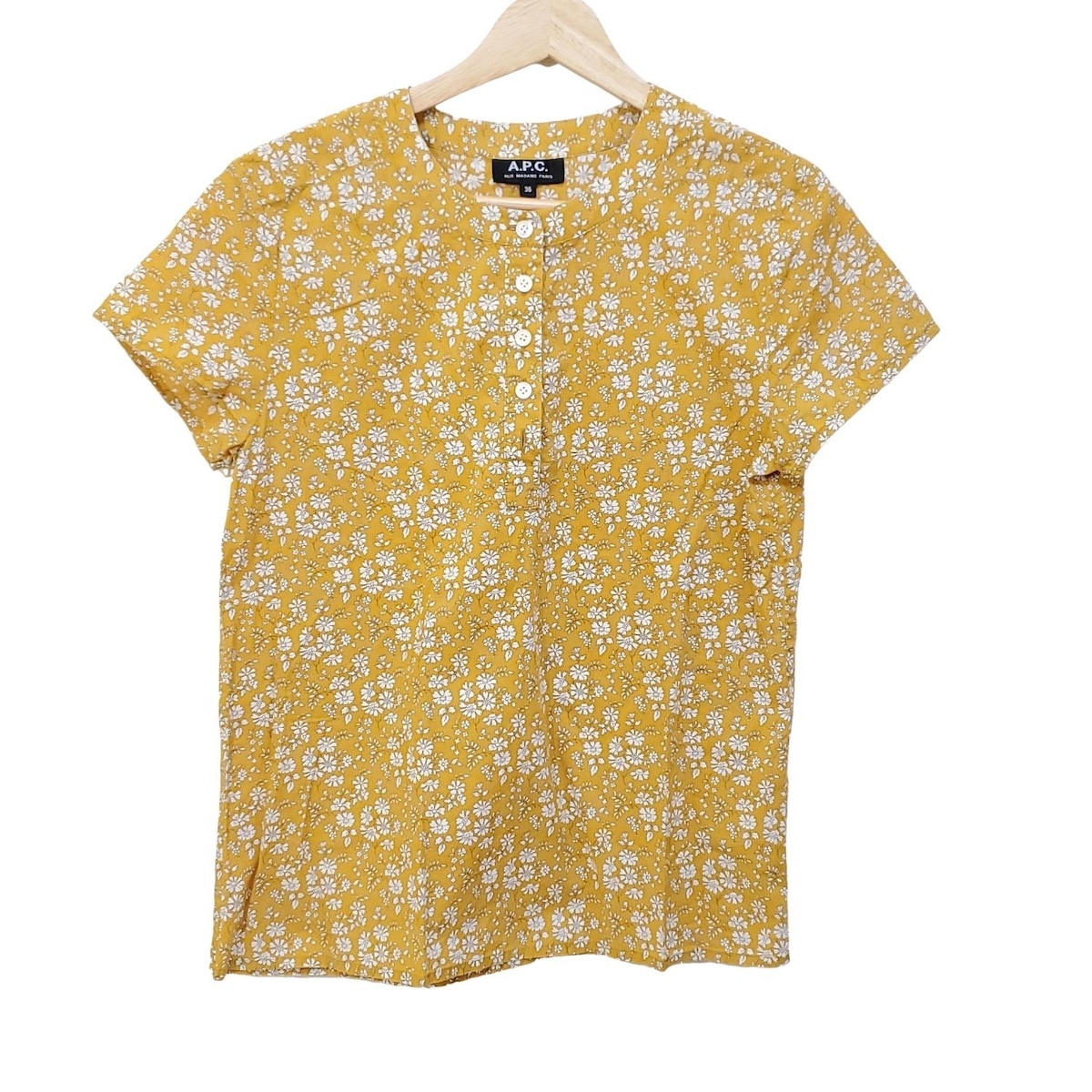 シャツ/ブラウス(半袖/袖なし) A.P.C - A.P.C. linen blouse. s-musee_360408262